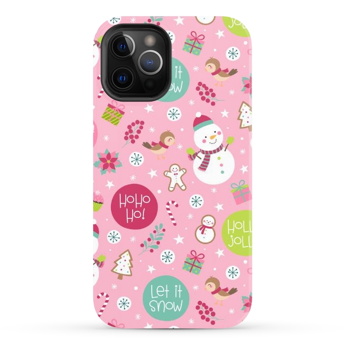 iPhone 12 Pro Max StrongFit Pink for christmas by ArtsCase