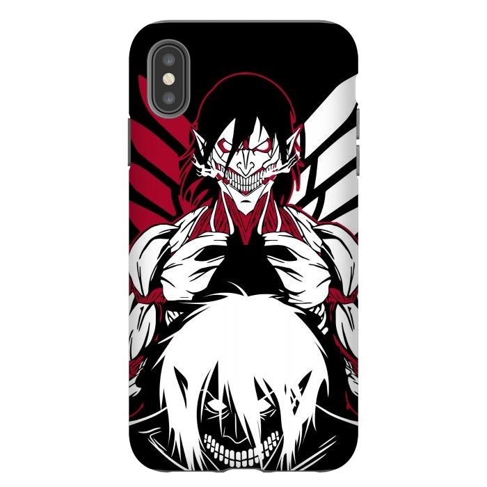 iPhone Xs Max StrongFit Attack on Titan by Kato