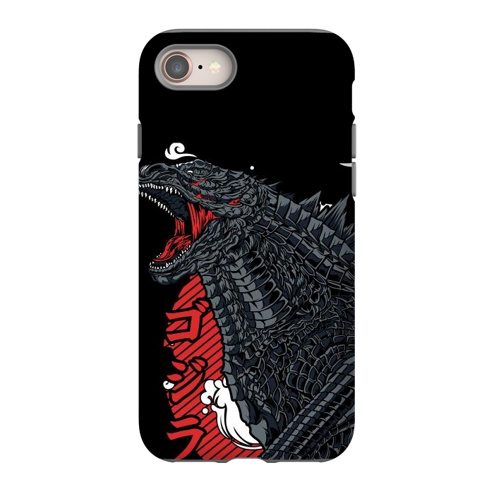 iPhone SE StrongFit Godzilla by Kato