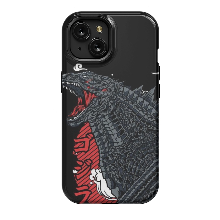 iPhone 15 StrongFit Godzilla by Kato