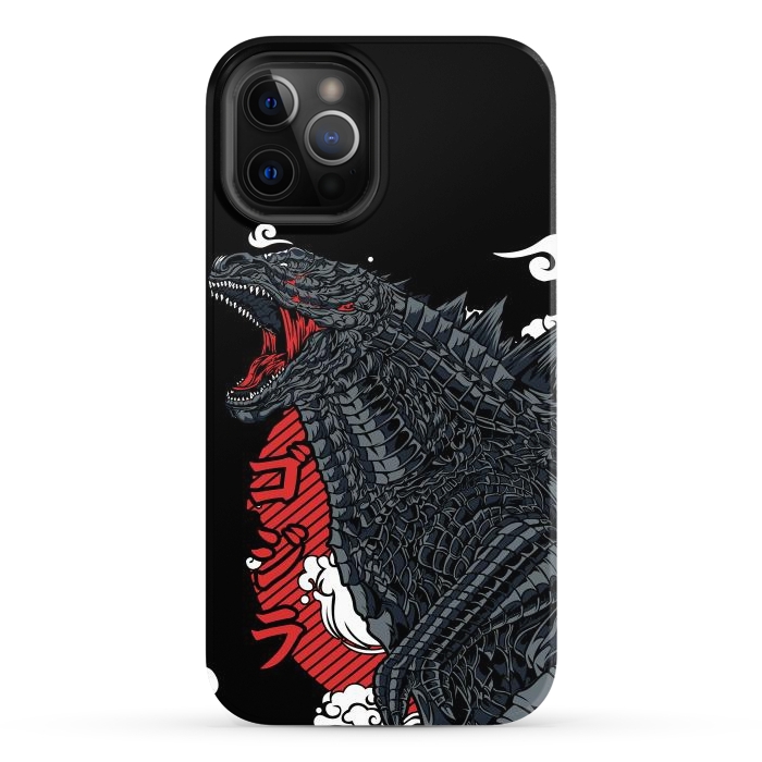 iPhone 12 Pro Max StrongFit Godzilla by Kato
