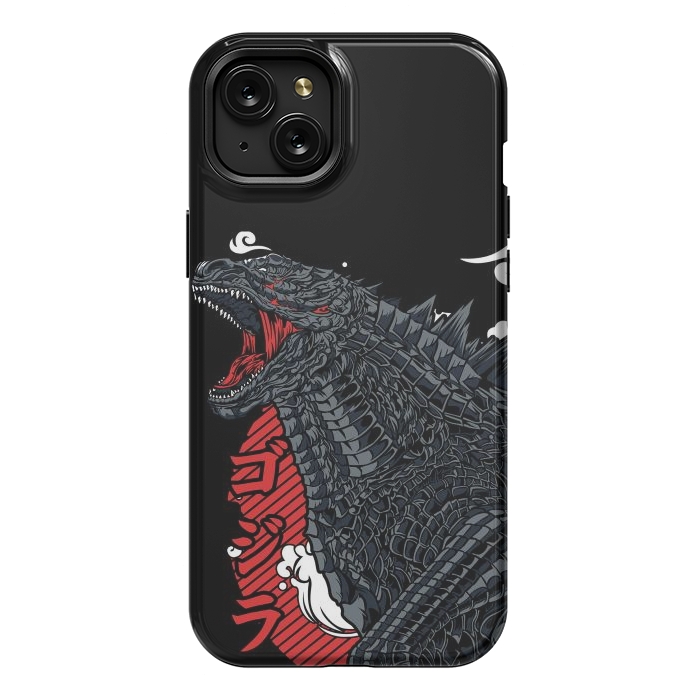 iPhone 15 Plus StrongFit Godzilla by Kato