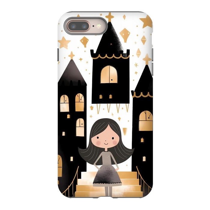 iPhone 8 plus StrongFit Princess castle by haroulita
