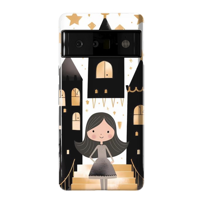Pixel 6 Pro StrongFit Princess castle by haroulita