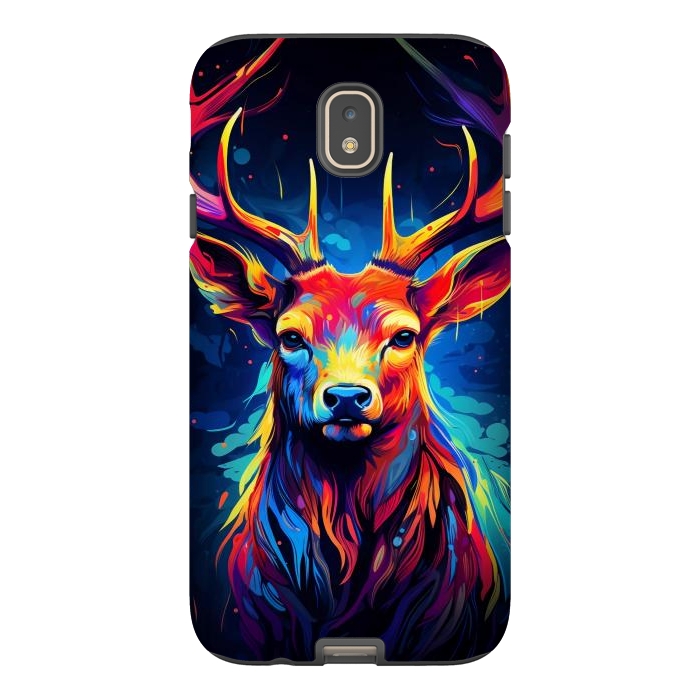 Galaxy J7 StrongFit Colorful deer by haroulita