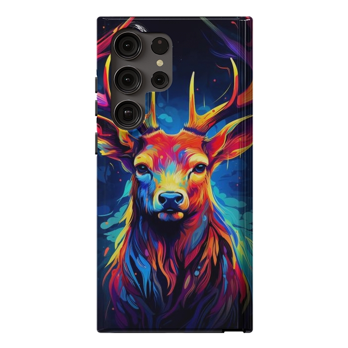 Galaxy S23 Ultra StrongFit Colorful deer by haroulita