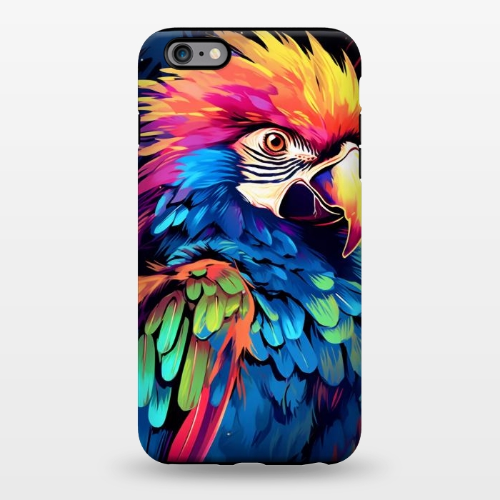 iPhone 6/6s plus StrongFit Colorful parrot by haroulita