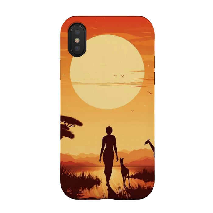 iPhone Xs / X StrongFit Africa by haroulita