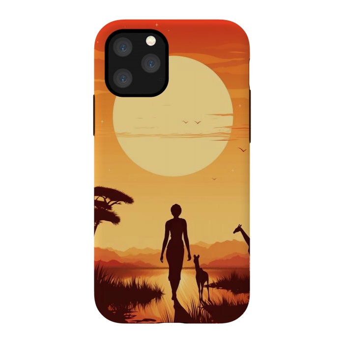 iPhone 11 Pro StrongFit Africa by haroulita