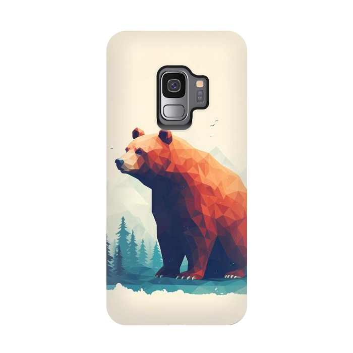 Galaxy S9 StrongFit Bear by haroulita