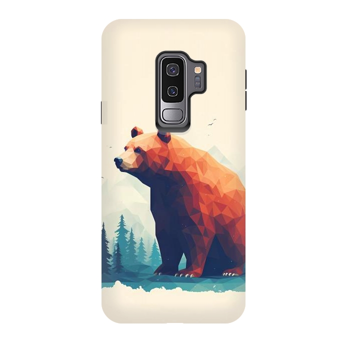 Galaxy S9 plus StrongFit Bear by haroulita
