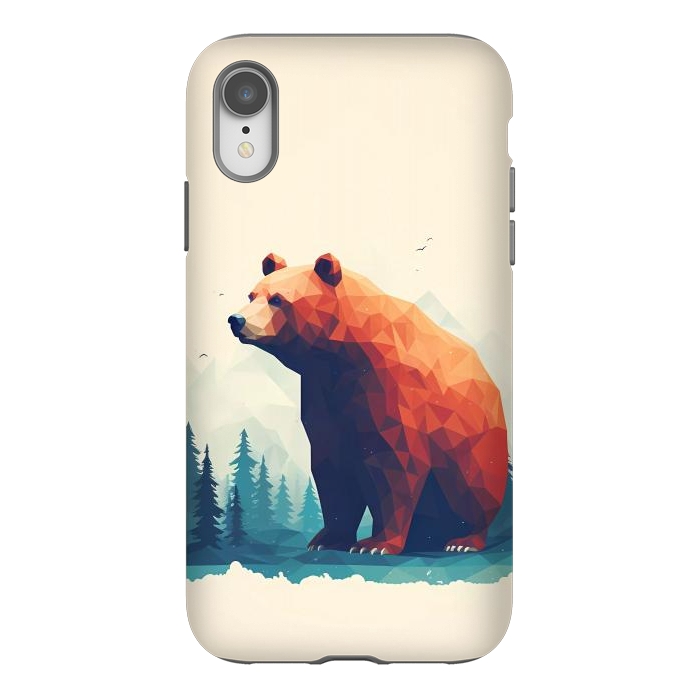 iPhone Xr StrongFit Bear by haroulita