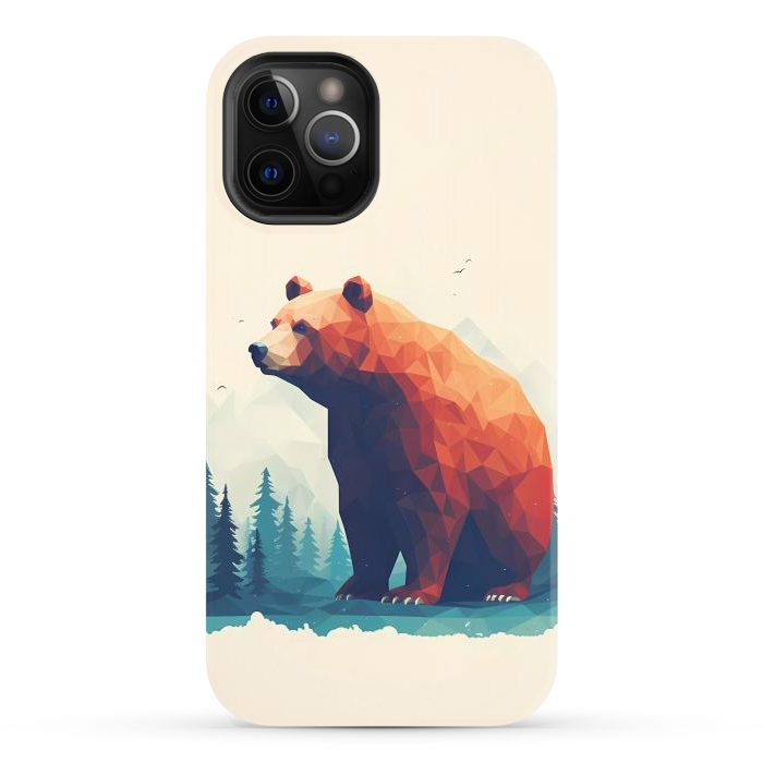 iPhone 12 Pro StrongFit Bear by haroulita