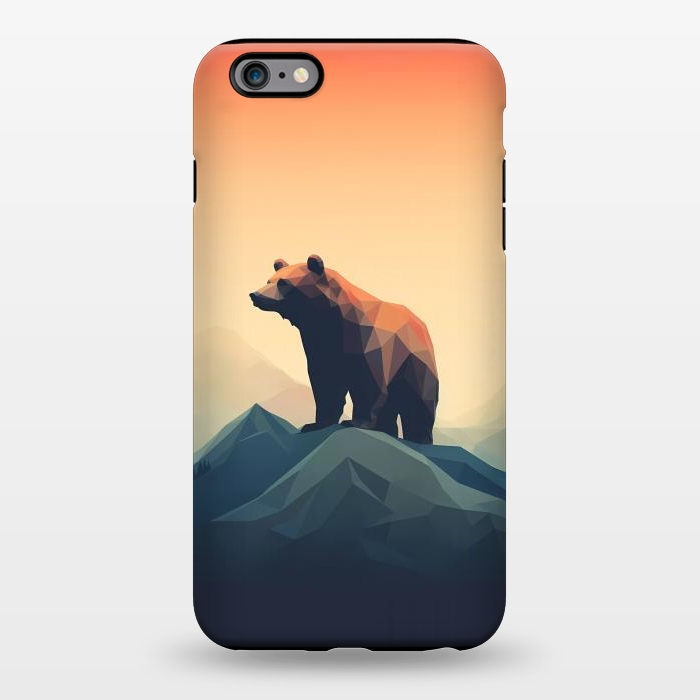 iPhone 6/6s plus StrongFit Bear in the mountains by haroulita