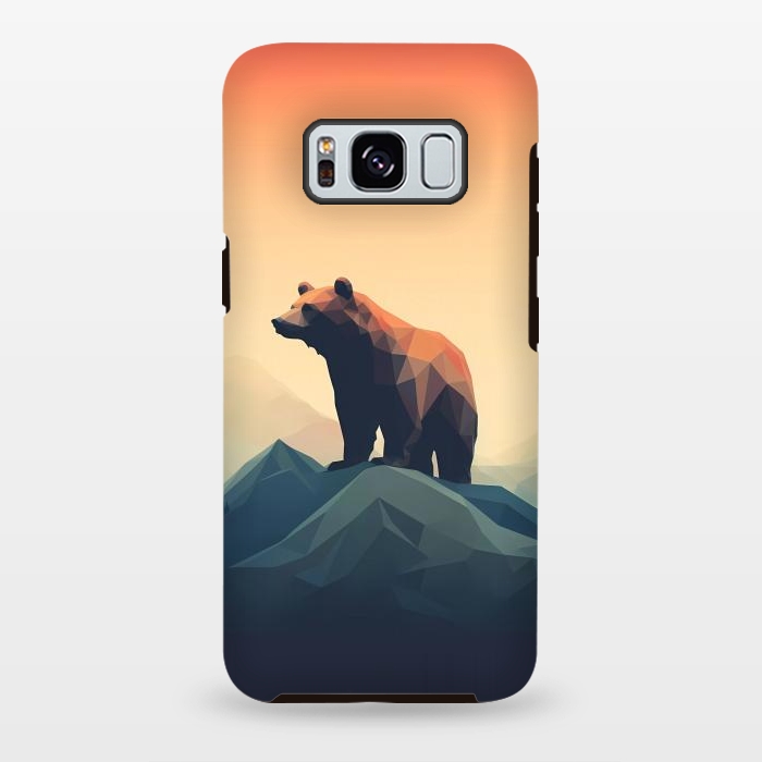 Galaxy S8 plus StrongFit Bear in the mountains by haroulita