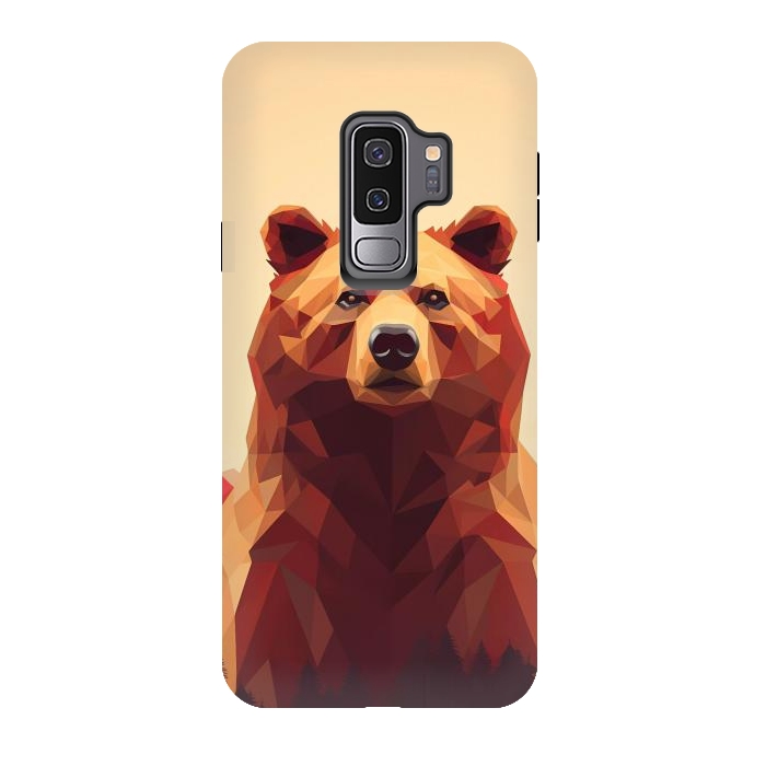 Galaxy S9 plus StrongFit Poly bear by haroulita