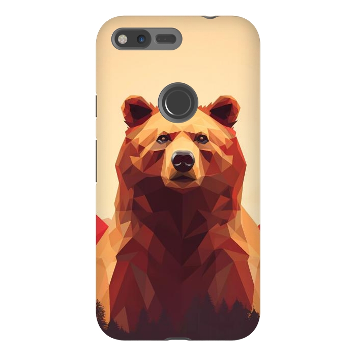 Pixel XL StrongFit Poly bear by haroulita