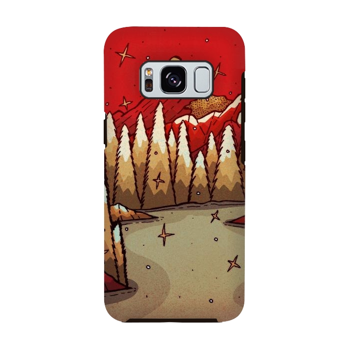 Galaxy S8 StrongFit The red Xmas lands by Steve Wade (Swade)