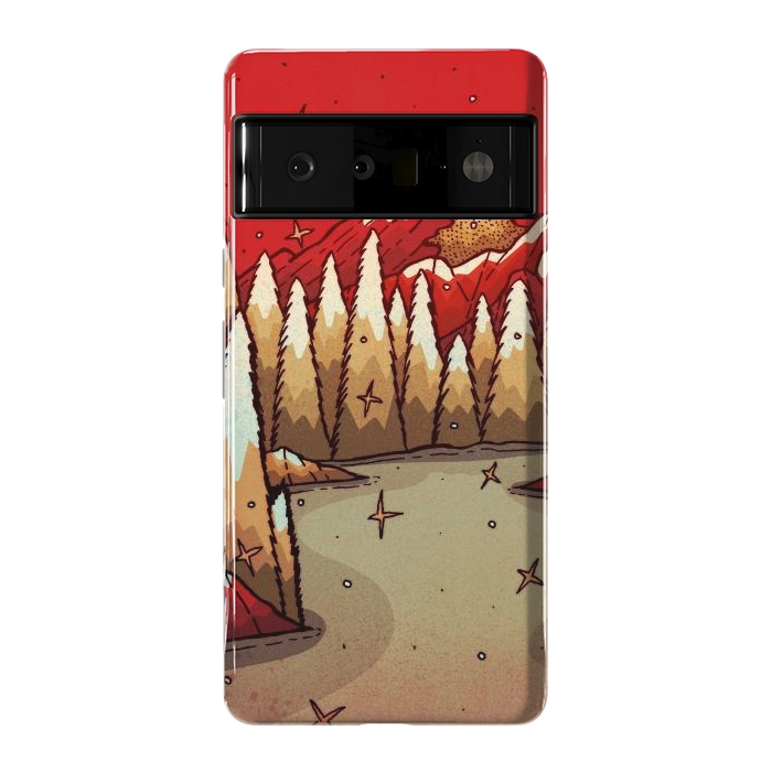 Pixel 6 Pro StrongFit The red Xmas lands by Steve Wade (Swade)