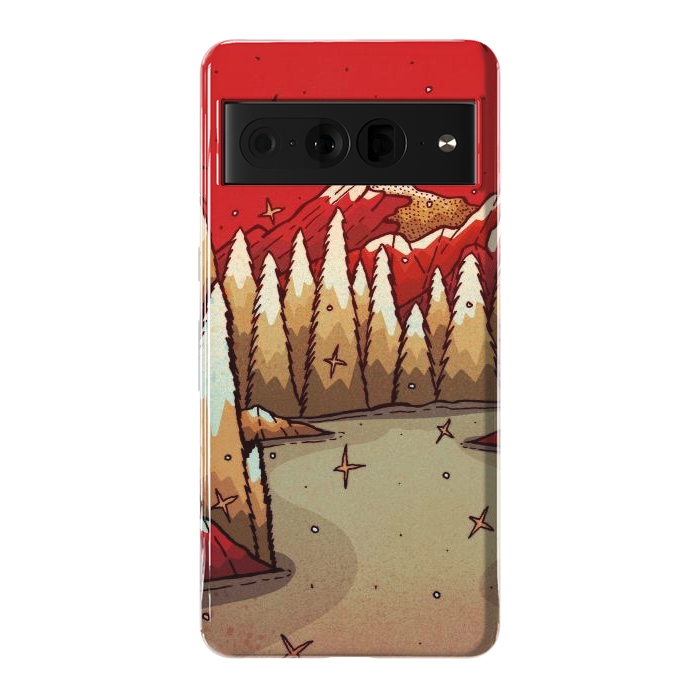 Pixel 7 Pro StrongFit The red Xmas lands by Steve Wade (Swade)