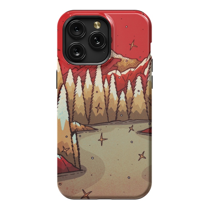 iPhone 15 Pro Max StrongFit The red Xmas lands by Steve Wade (Swade)