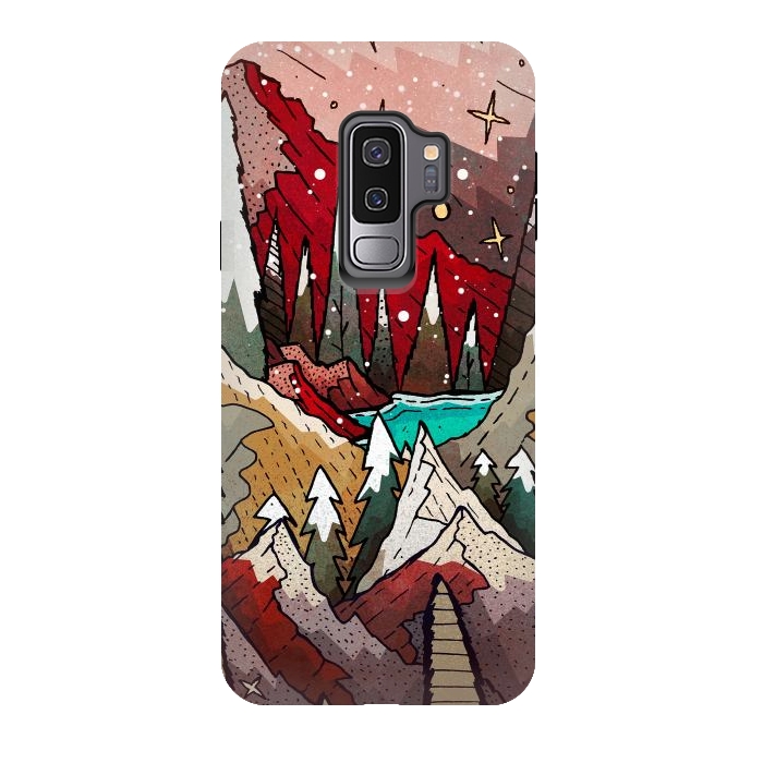 Galaxy S9 plus StrongFit The great winter land  by Steve Wade (Swade)