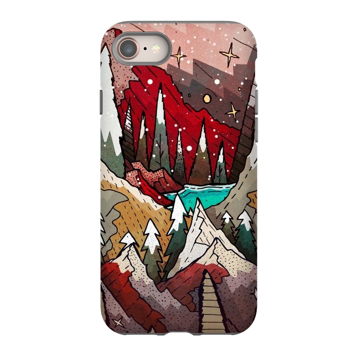 iPhone 8 StrongFit The great winter land  by Steve Wade (Swade)