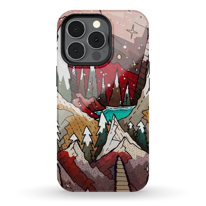 iPhone 13 pro StrongFit The great winter land  by Steve Wade (Swade)