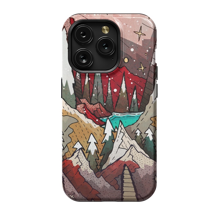 iPhone 15 Pro StrongFit The great winter land  by Steve Wade (Swade)