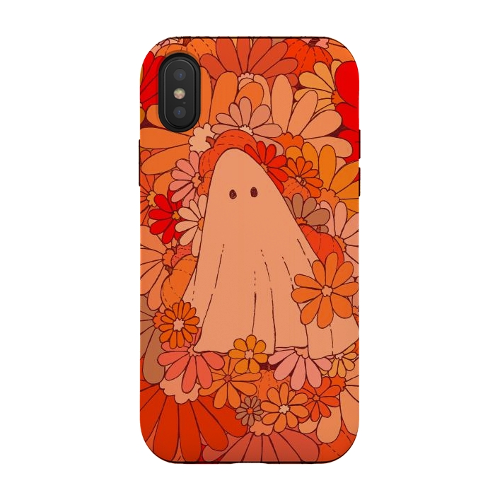 iPhone Xs / X StrongFit A ghost of orange by Steve Wade (Swade)