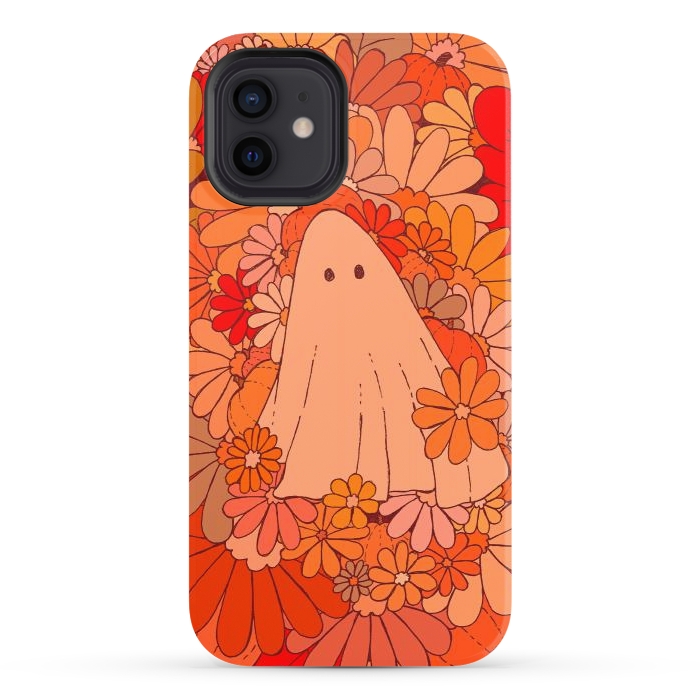 iPhone 12 StrongFit A ghost of orange by Steve Wade (Swade)