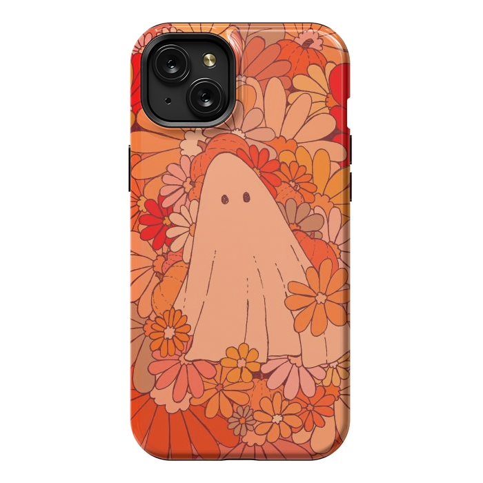 iPhone 15 Plus StrongFit A ghost of orange by Steve Wade (Swade)
