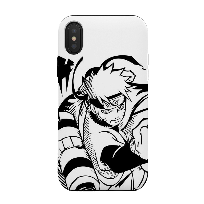 iPhone Xs / X StrongFit Naruto Uzumaki by Kato