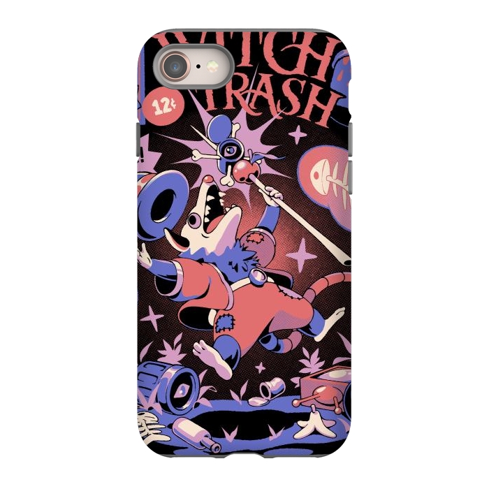 iPhone 8 StrongFit Witch Trash by Ilustrata