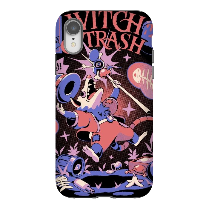 iPhone Xr StrongFit Witch Trash by Ilustrata