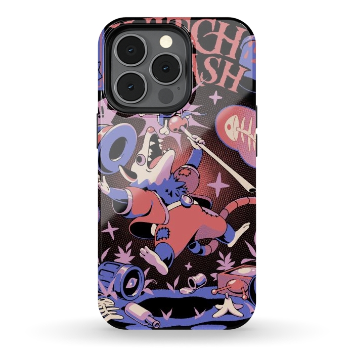 iPhone 13 pro StrongFit Witch Trash by Ilustrata