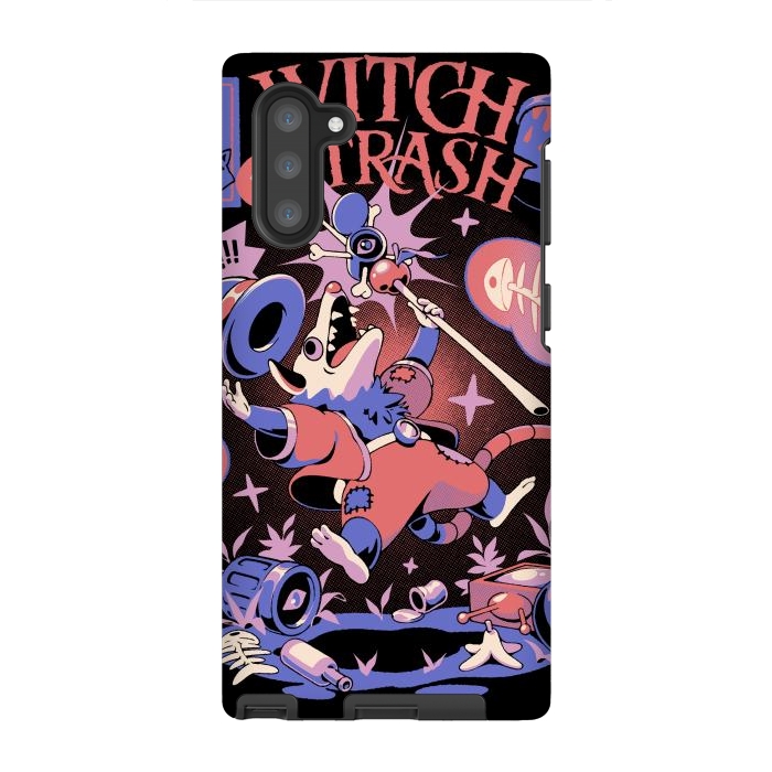 Galaxy Note 10 StrongFit Witch Trash by Ilustrata