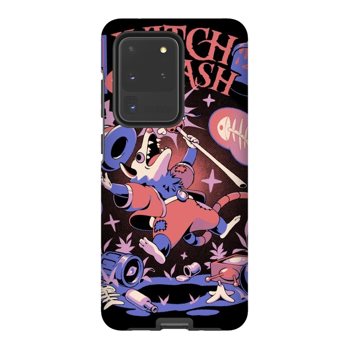 Galaxy S20 Ultra StrongFit Witch Trash by Ilustrata