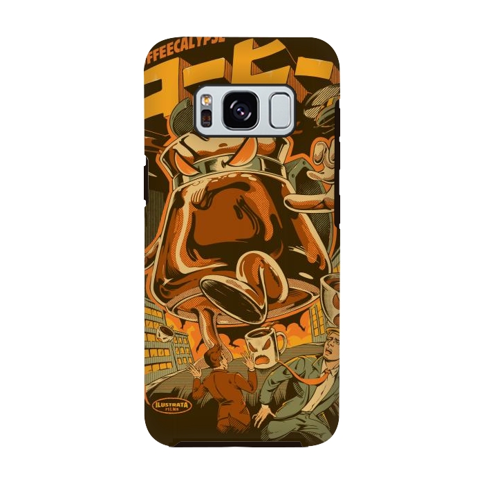 Galaxy S8 StrongFit Coffecalypse by Ilustrata