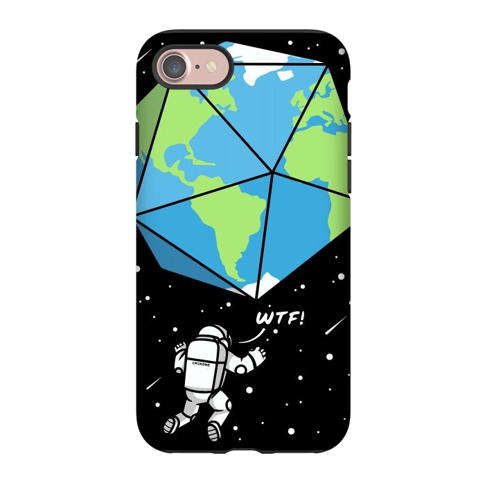 iPhone 7 StrongFit D20 Earth Astronaut by LM2Kone