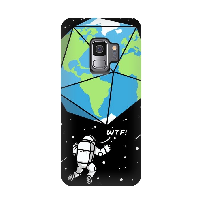 Galaxy S9 StrongFit D20 Earth Astronaut by LM2Kone
