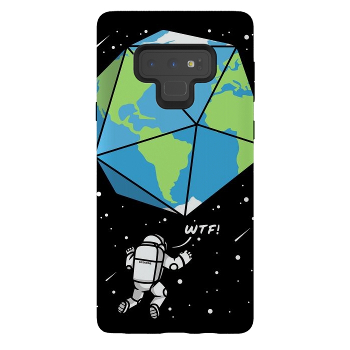 Galaxy Note 9 StrongFit D20 Earth Astronaut by LM2Kone