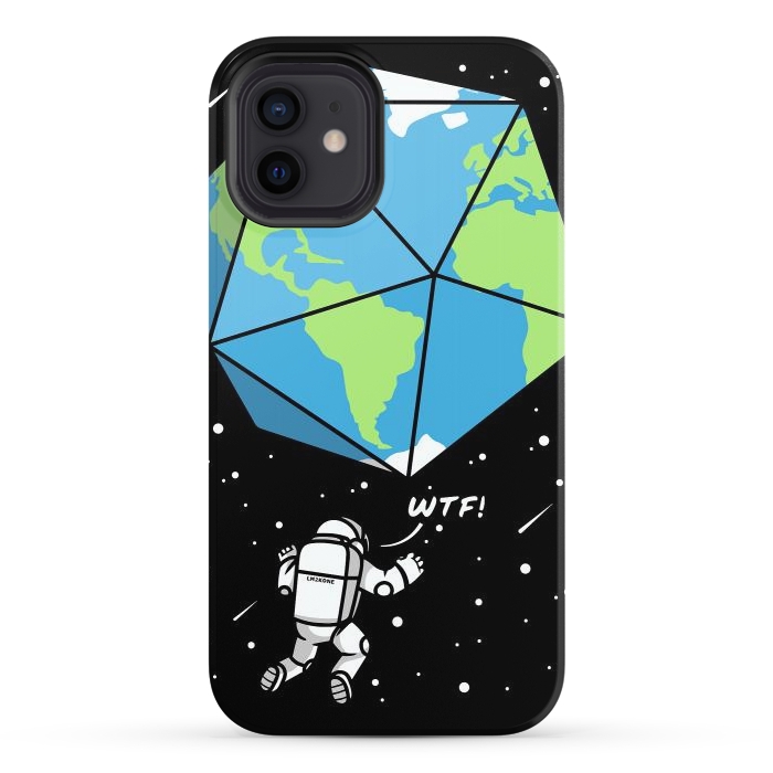 iPhone 12 StrongFit D20 Earth Astronaut by LM2Kone
