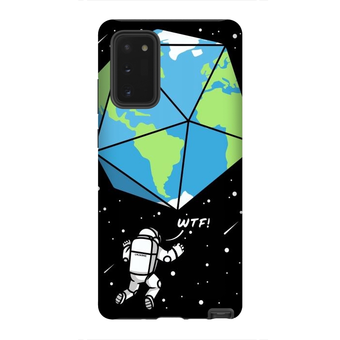 Galaxy Note 20 StrongFit D20 Earth Astronaut by LM2Kone