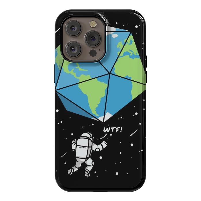 iPhone 14 Pro max StrongFit D20 Earth Astronaut by LM2Kone