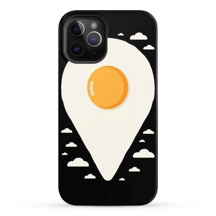 iPhone 12 Pro Max StrongFit Fried egg here by LM2Kone