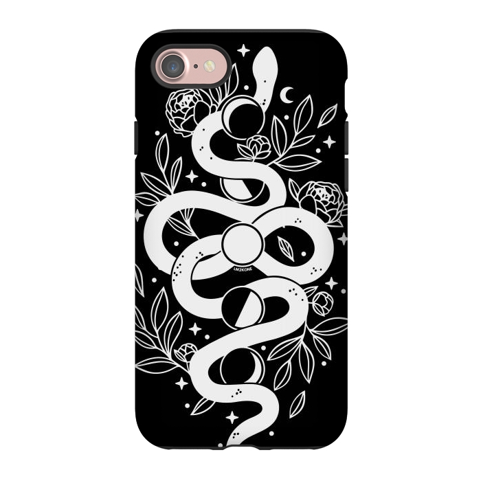 iPhone 7 StrongFit Mystical Moon Snake by LM2Kone