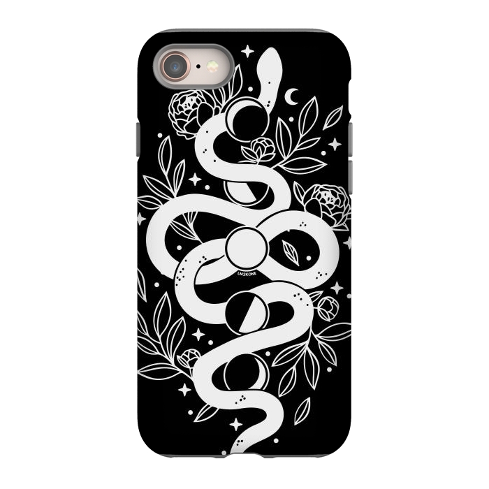 iPhone 8 StrongFit Mystical Moon Snake by LM2Kone