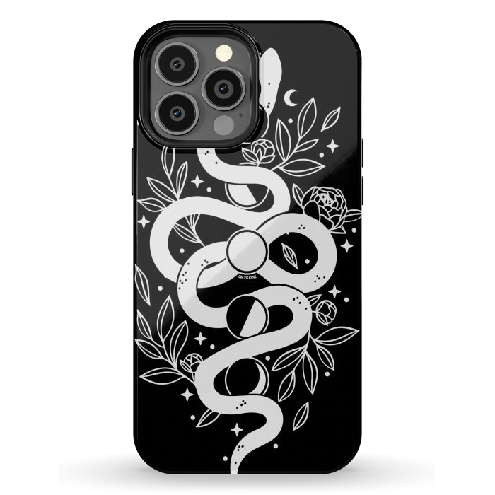 iPhone 13 Pro Max StrongFit Mystical Moon Snake by LM2Kone
