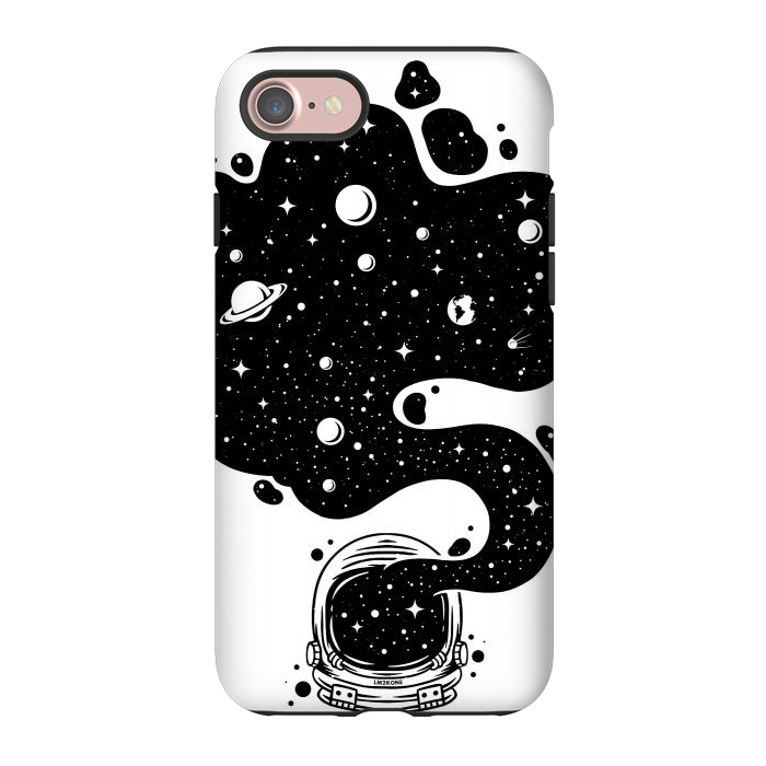 iPhone 7 StrongFit Cosmic Spirit Astronaut by LM2Kone